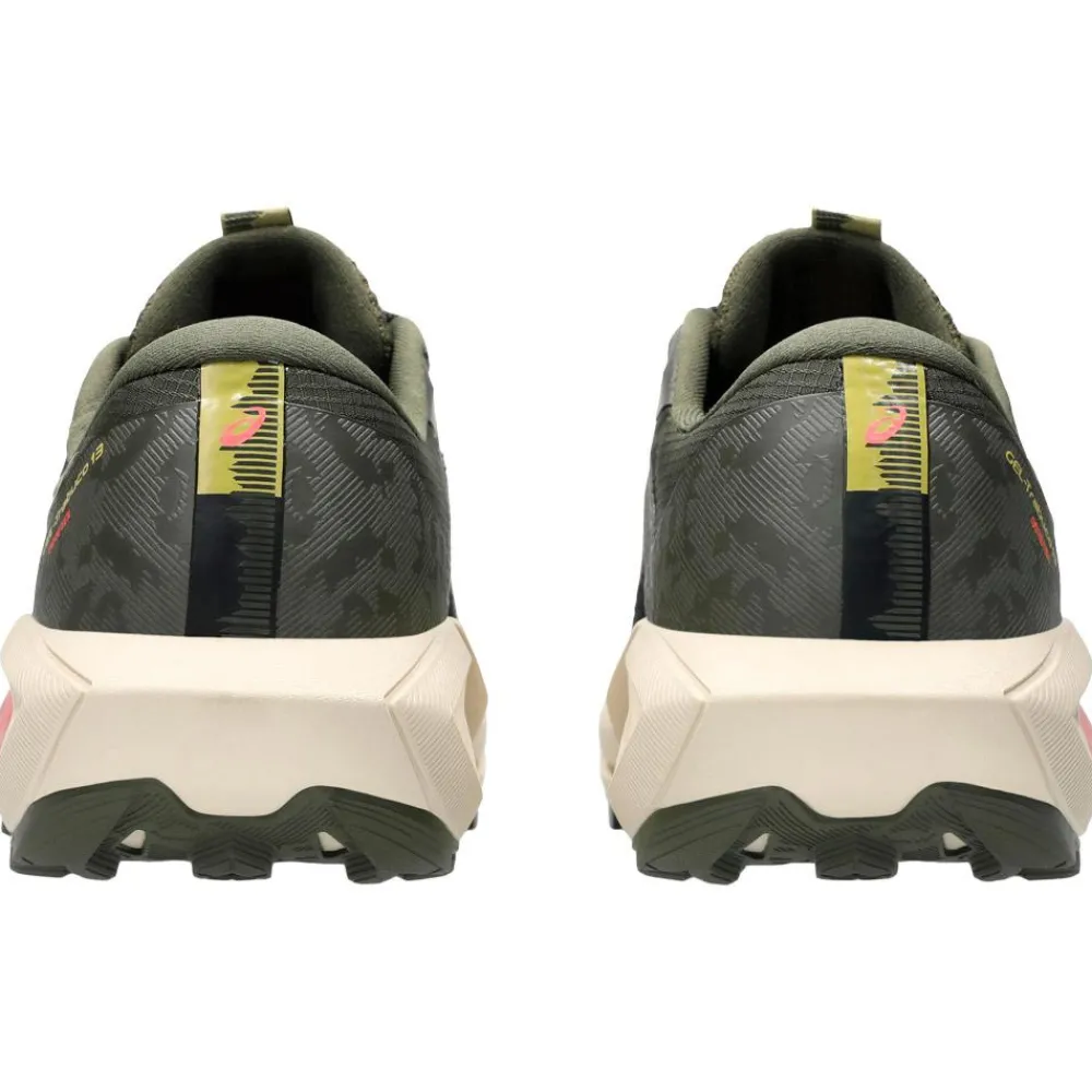 Chaussures de trail Gel-Trabuco 13 Gore-Tex Wmn Black Lemongrass Femme Chaussures Trail Femme