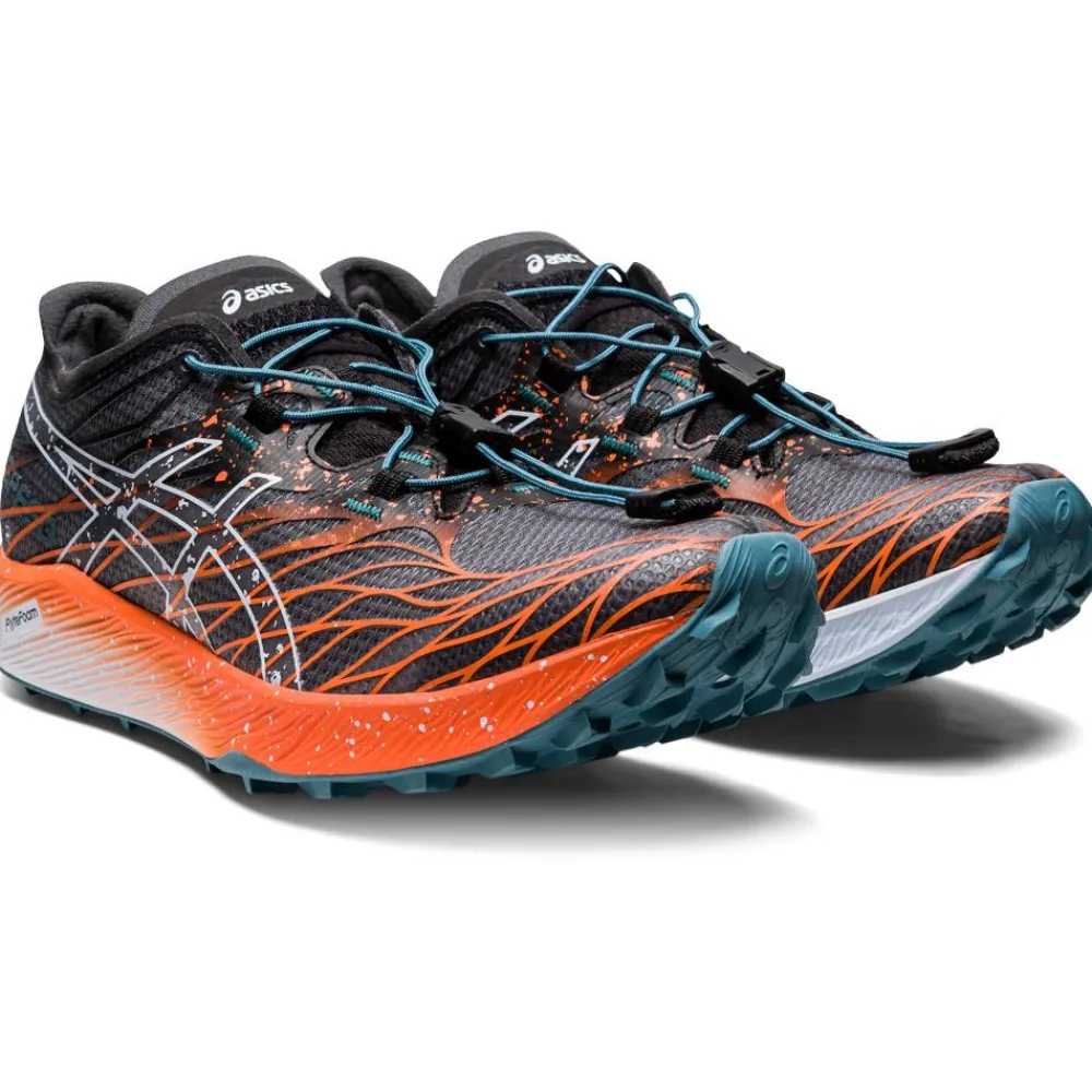 Chaussures de trail Fujispeed Wmn Black Nova Orange Femme Chaussures Trail Femme