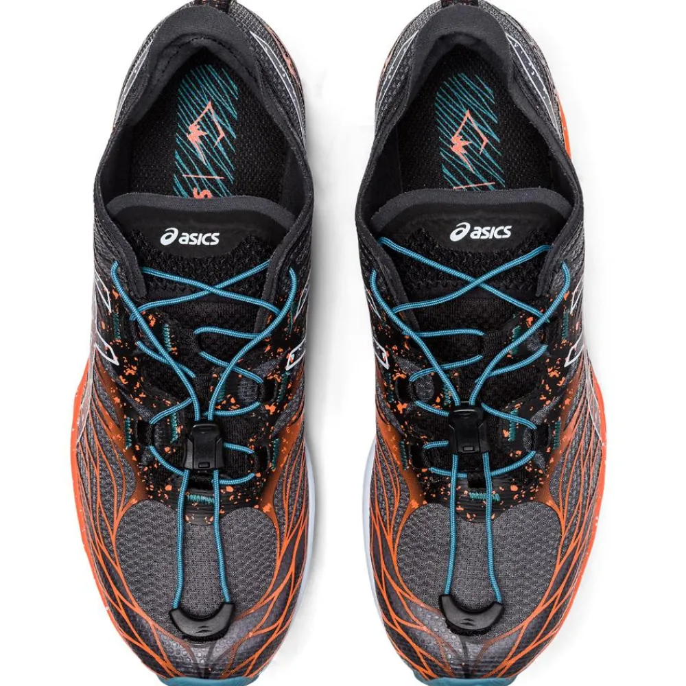 Chaussures de trail Fujispeed Wmn Black Nova Orange Femme Chaussures Trail Femme