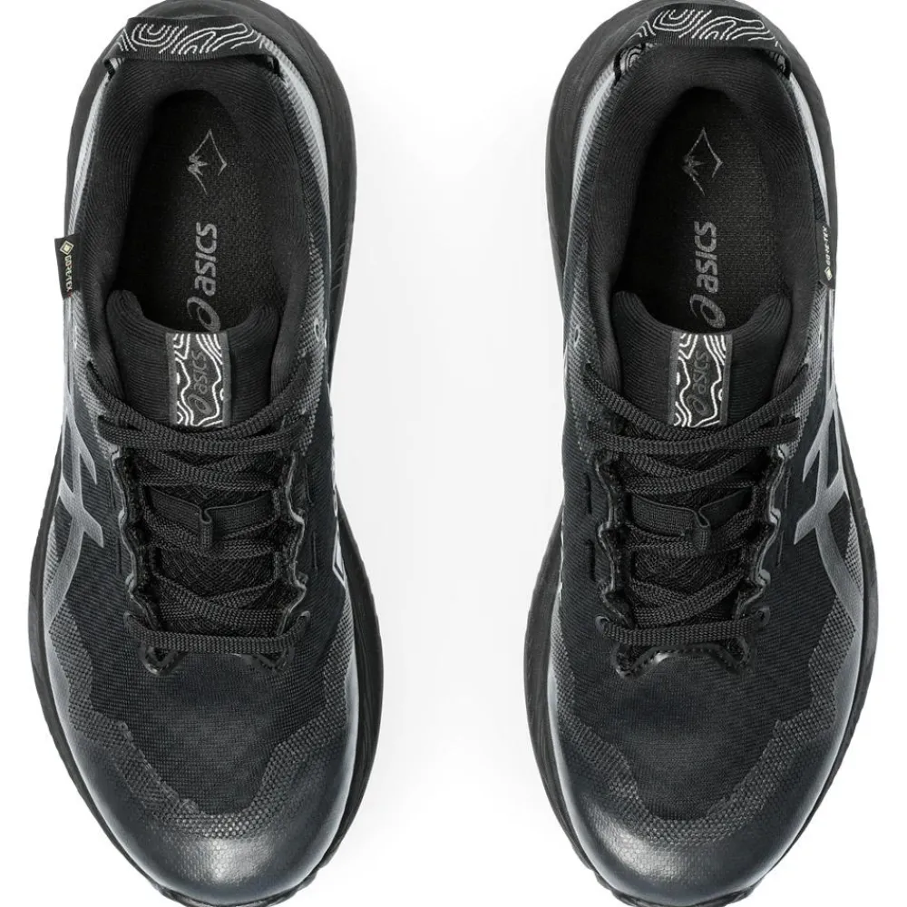 Hot Chaussures de trail Gel-Trabuco 12 Gore-Tex Wmn Black Graphite Grey Femme Chaussures Trail Femme