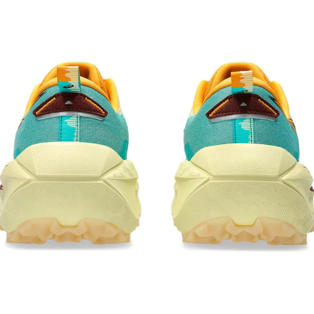 Chaussures Trail Homme<Asics Chaussures de trail Trabuco Max 4 Wheat Yellow Dark Red Planet
