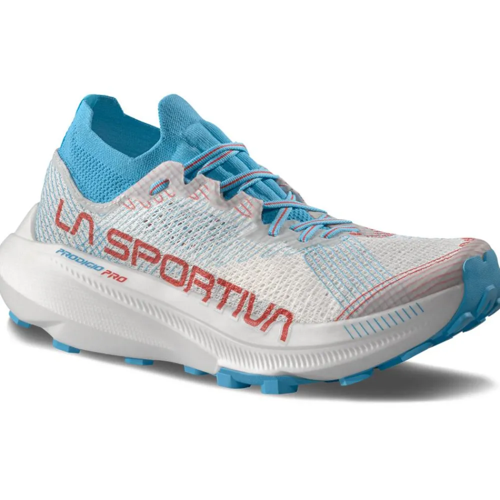 Chaussures Trail Femme<La Sportiva Chaussures de trail Prodigio Pro Woman White Malibu Blue