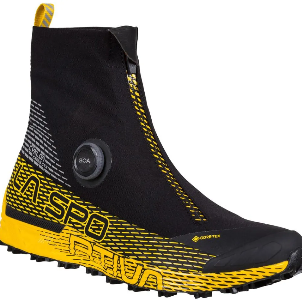 Discount Chaussures de trail Cyklon Cross Gore-Tex Black Yellow Homme Chaussures Trail Homme
