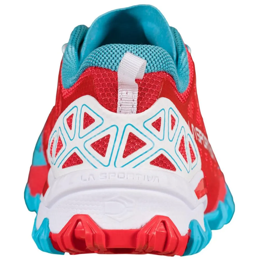 Chaussures Trail Femme<La Sportiva Chaussures de trail Bushido II Woman Hibiscus Malibu Blue