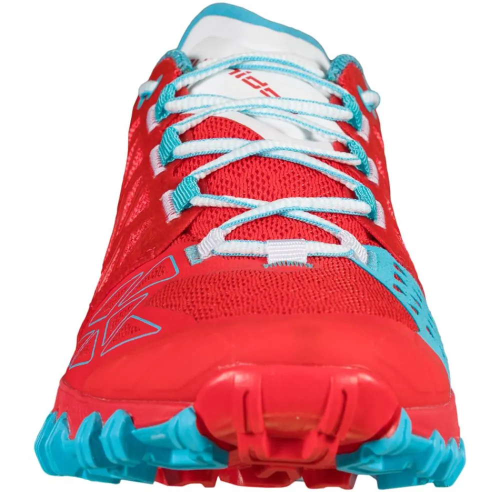 Chaussures Trail Femme<La Sportiva Chaussures de trail Bushido II Woman Hibiscus Malibu Blue