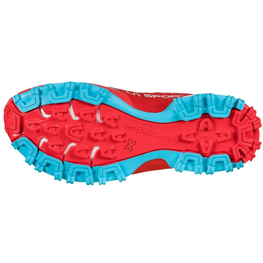Chaussures Trail Femme<La Sportiva Chaussures de trail Bushido II Woman Hibiscus Malibu Blue