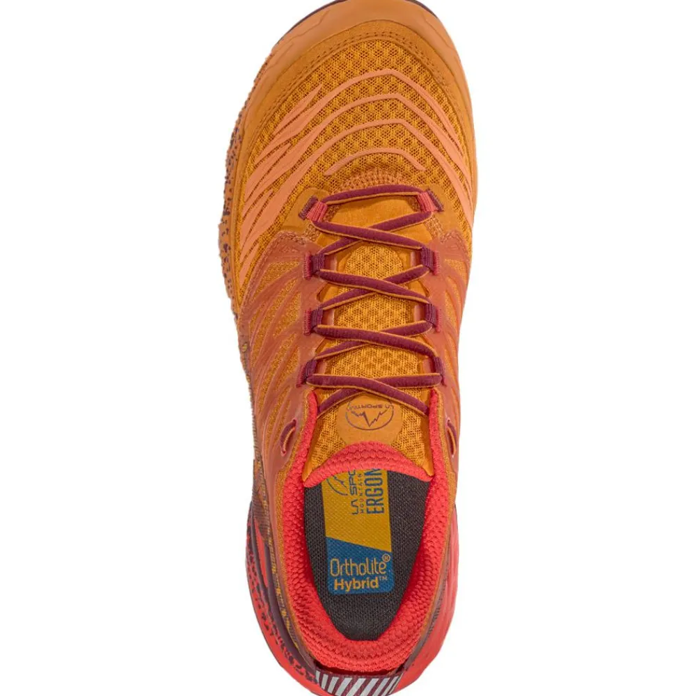 Chaussures Trail Homme<La Sportiva Chaussures de trail Akasha II Hawaiian Sun Redwood