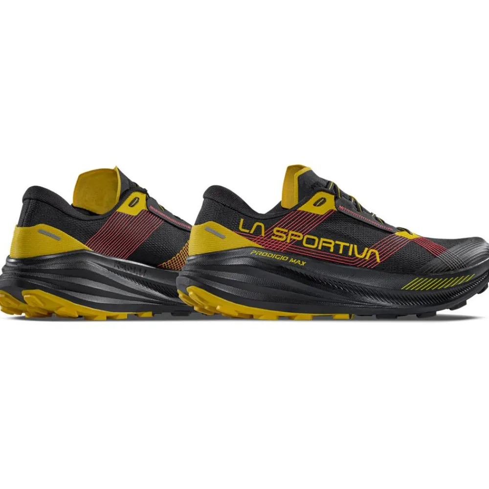 Chaussures Trail Homme<La Sportiva Chaussures de trail Prodigio Max Black Yellow