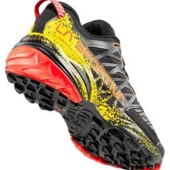 Outlet Chaussures de trail Akasha II Black Yellow Homme Chaussures Trail Homme