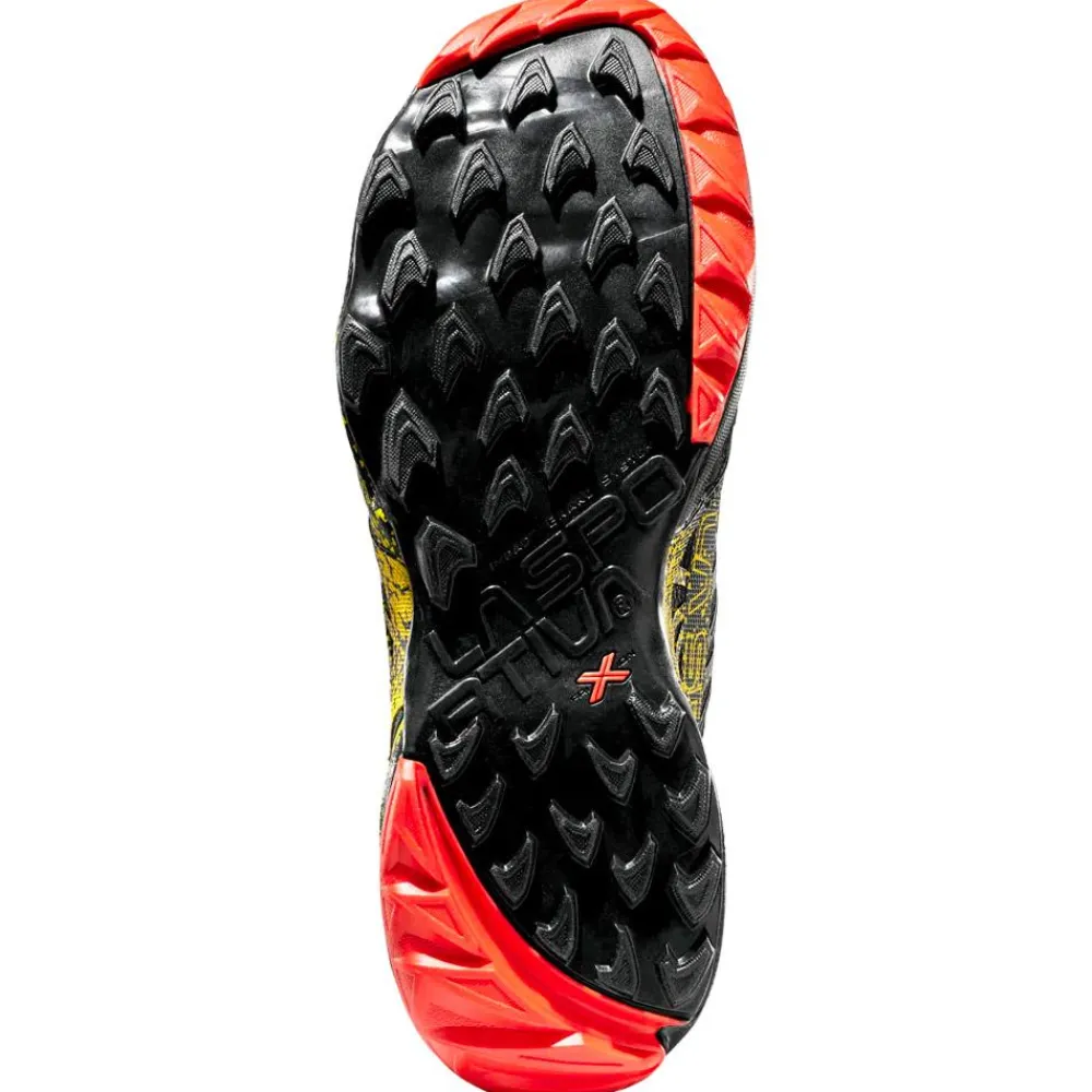 Outlet Chaussures de trail Akasha II Black Yellow Homme Chaussures Trail Homme