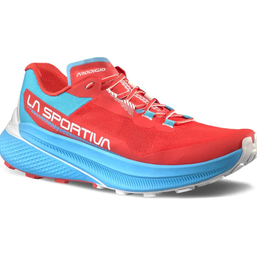 Chaussures Trail Femme<La Sportiva Chaussures de trail Prodigio Woman Hibiscus Malibu Blue