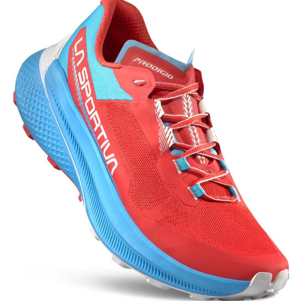 Chaussures Trail Femme<La Sportiva Chaussures de trail Prodigio Woman Hibiscus Malibu Blue