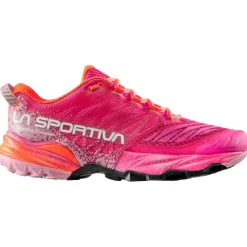 Chaussures Trail Femme<La Sportiva Chaussures de trail Akasha II Woman Springtime Cherry Tomato