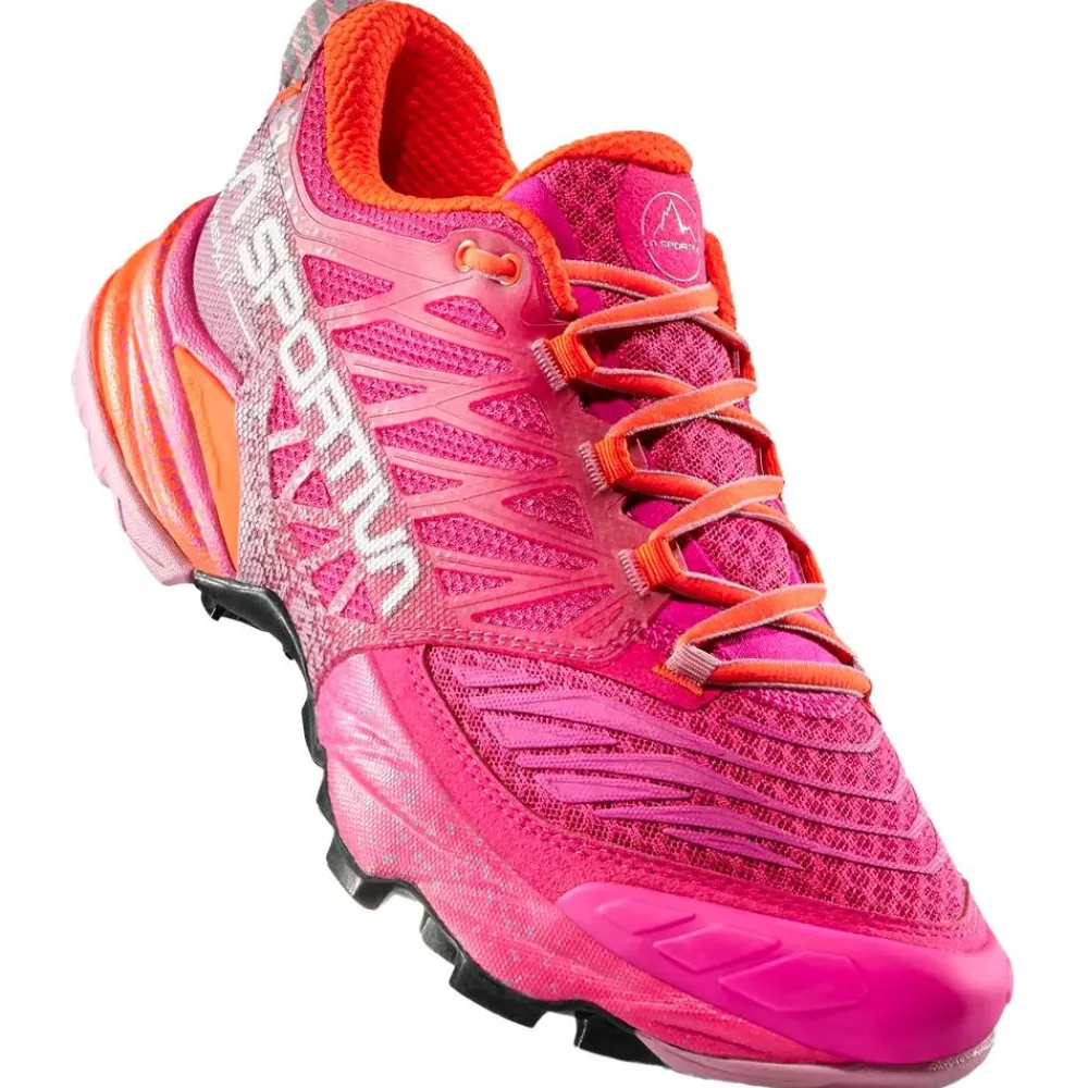 Chaussures Trail Femme<La Sportiva Chaussures de trail Akasha II Woman Springtime Cherry Tomato