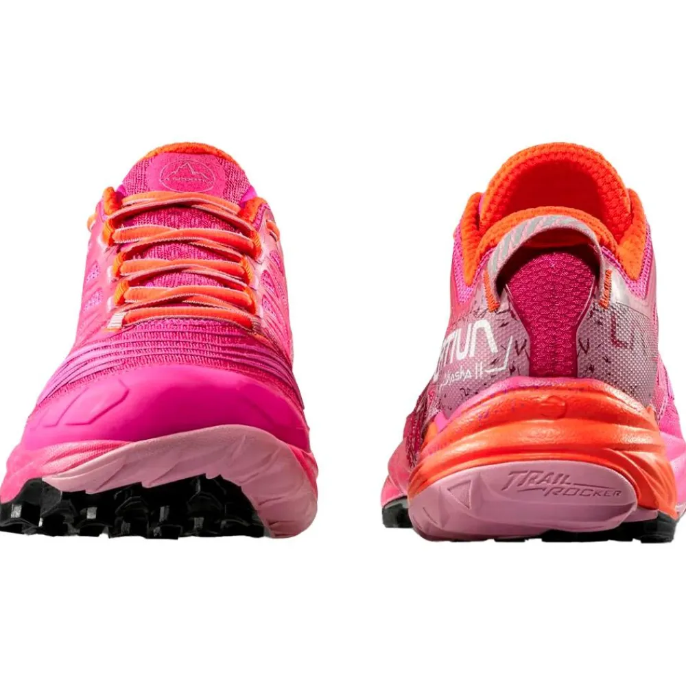 Chaussures Trail Femme<La Sportiva Chaussures de trail Akasha II Woman Springtime Cherry Tomato