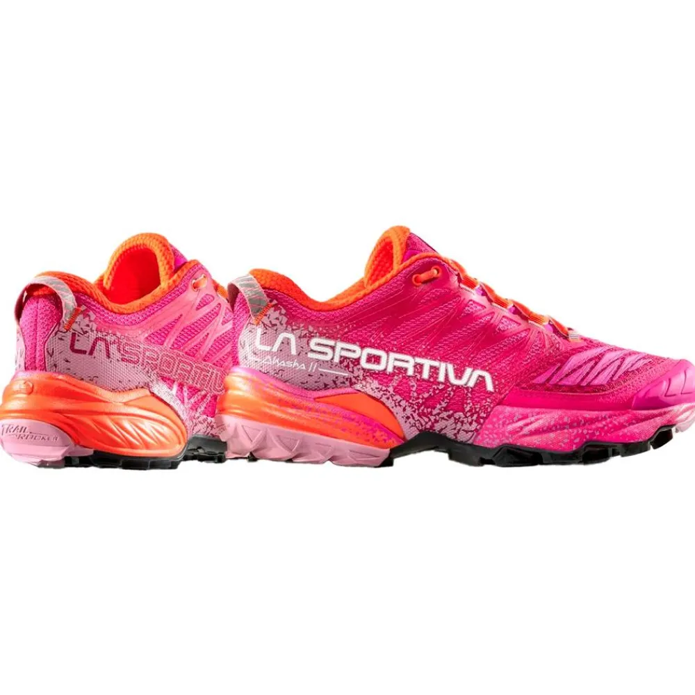 Chaussures Trail Femme<La Sportiva Chaussures de trail Akasha II Woman Springtime Cherry Tomato