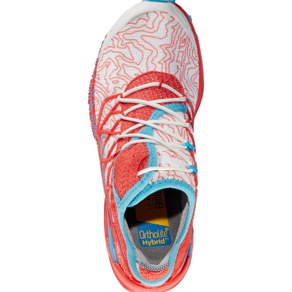 Chaussures Trail Femme<La Sportiva Chaussures de trail Mutant Women White Hibiscus