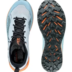 Chaussures Trail Homme<Lowa Chaussures de trail Amplux 2 Misty Blue Orange