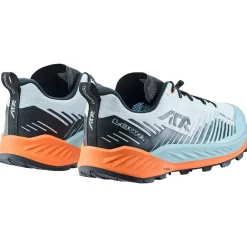 Chaussures Trail Homme<Lowa Chaussures de trail Amplux 2 Misty Blue Orange