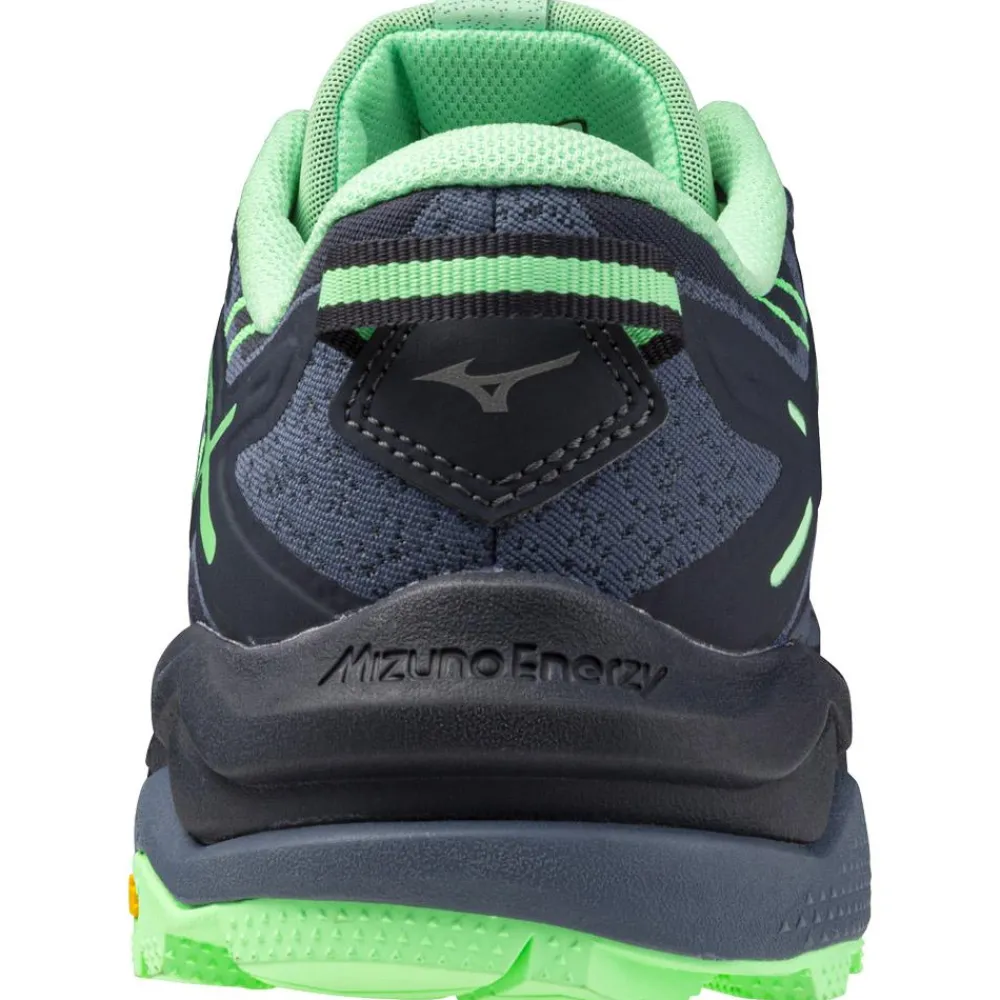 Chaussures Trail Homme<Mizuno Chaussures de trail Wave Mujin 10 Vintage Indigo Neo Mint India