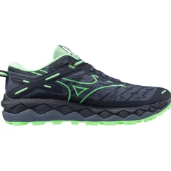 Chaussures Trail Homme<Mizuno Chaussures de trail Wave Mujin 10 Vintage Indigo Neo Mint India