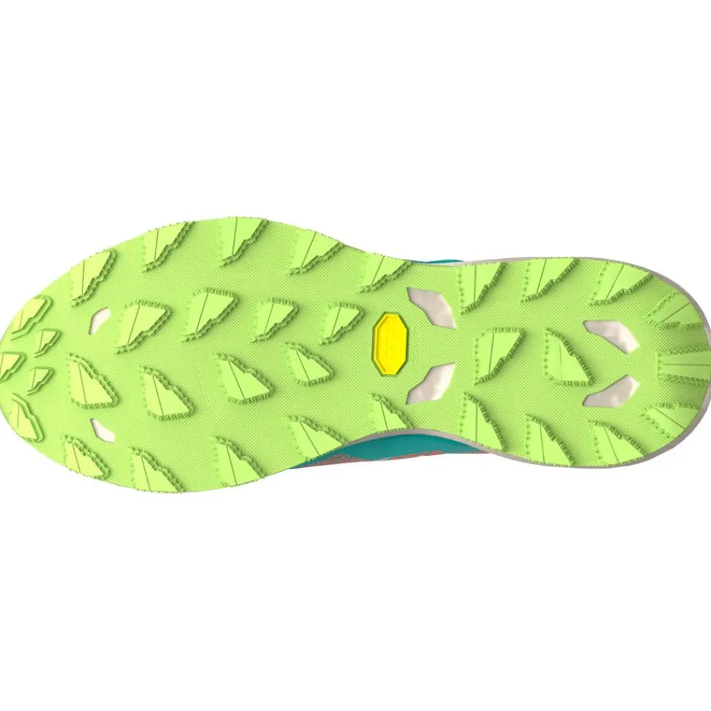 Clearance Chaussures de trail Wave Daichi 9 W Freshsalmon White Sharpgreen Femme Chaussures Trail Femme