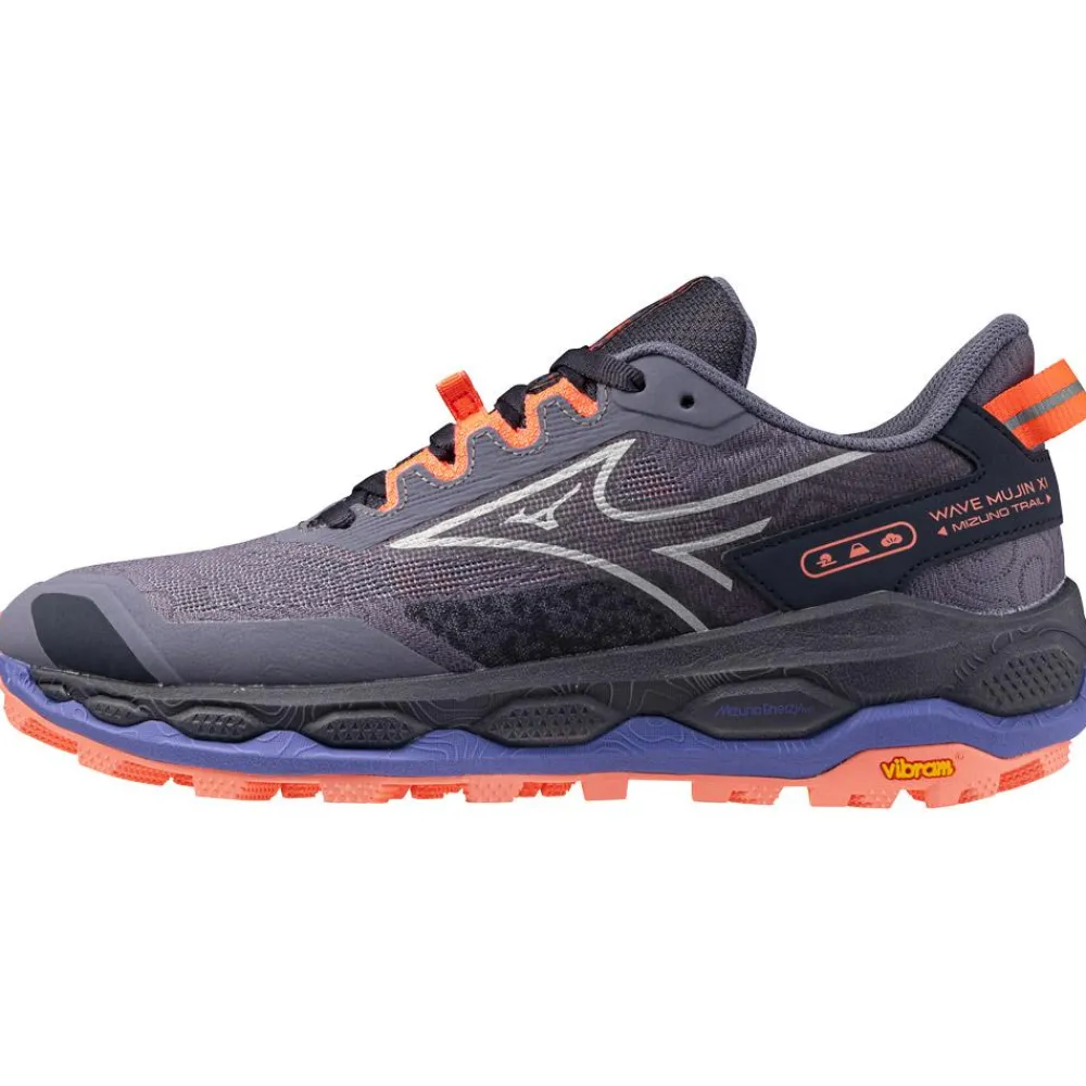 Discount Chaussures de trail Wave Mujin 11 W Bluegranite Silver Strik cora Femme Chaussures Trail Femme
