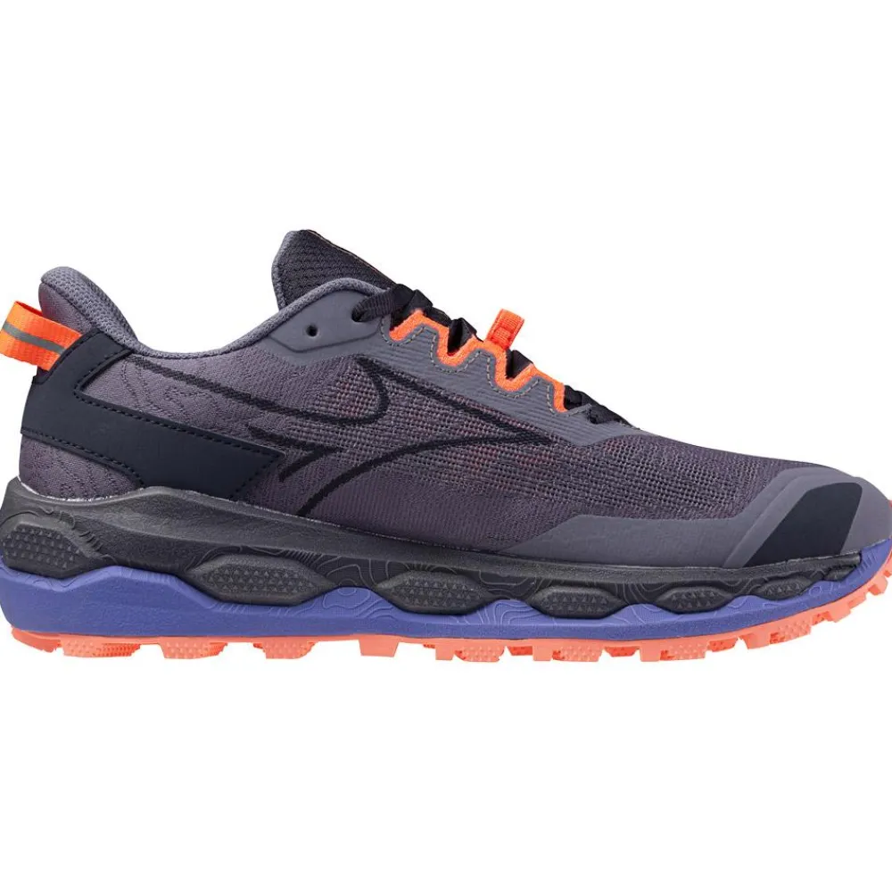 Discount Chaussures de trail Wave Mujin 11 W Bluegranite Silver Strik cora Femme Chaussures Trail Femme