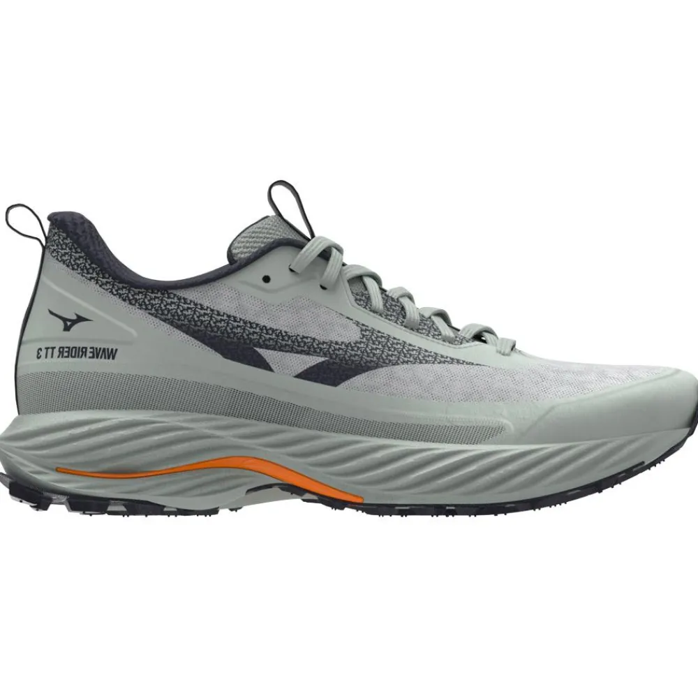 Chaussures Trail Homme<Mizuno Chaussures de trail Wave Rider Tt 3 Nimbuscloud Icegreen Tangelo