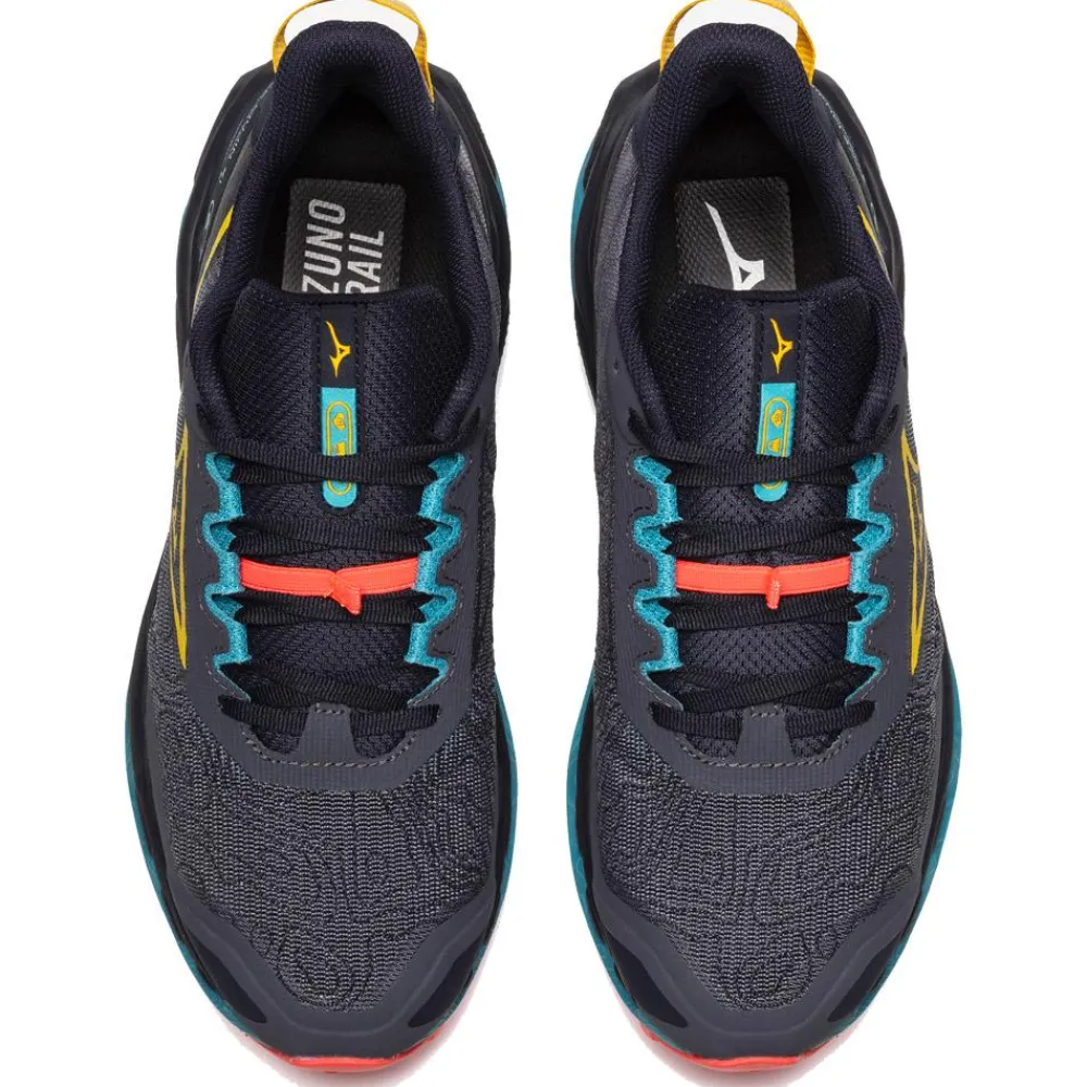 Sale Chaussures de trail Wave Mujin 11 Odysseygray Citrus Fierycoral2 Homme Chaussures Trail Homme