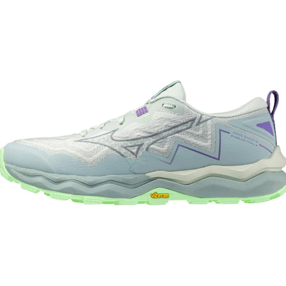 Chaussures Trail Femme<Mizuno Chaussures de trail Wave Daichi 9 W Hint Of Mint Citadel Ether