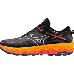 Online Chaussures de trail Wave Mujin 10 W Black White Hot Coral Femme Chaussures Trail Femme