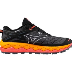 Online Chaussures de trail Wave Mujin 10 W Black White Hot Coral Femme Chaussures Trail Femme