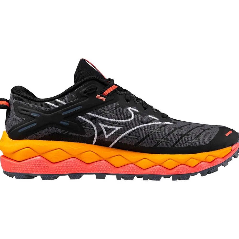 Online Chaussures de trail Wave Mujin 10 W Black White Hot Coral Femme Chaussures Trail Femme