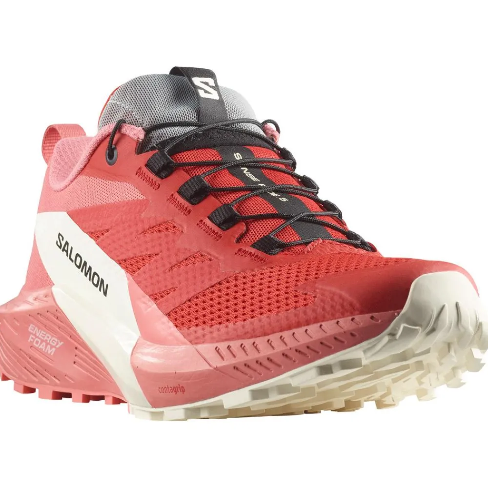 New Chaussures de trail Sense Ride 5 W Tea Rose Fiery Red Vanilla Ice Femme Chaussures Trail Femme