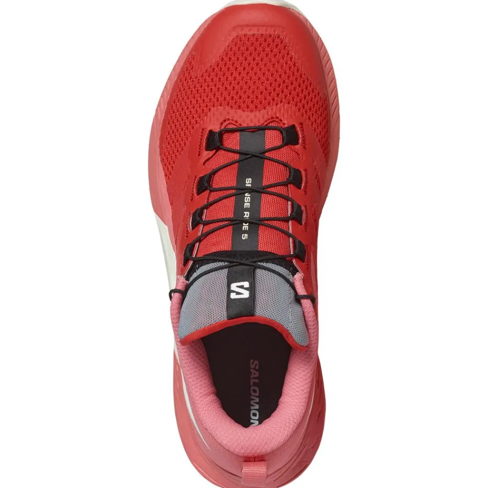 New Chaussures de trail Sense Ride 5 W Tea Rose Fiery Red Vanilla Ice Femme Chaussures Trail Femme