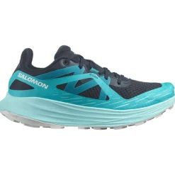 Discount Chaussures de trail Ultra Flow W Carbon Peacock Blue White Femme Chaussures Trail Femme