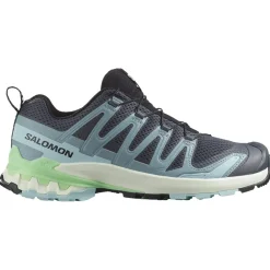 Chaussures de trail Xa Pro 3D V9 W Turbulence Iced Aqua Patina Green Femme Chaussures Trail Femme|Chaussures Rando Femme