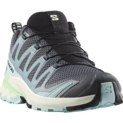Chaussures de trail Xa Pro 3D V9 W Turbulence Iced Aqua Patina Green Femme Chaussures Trail Femme|Chaussures Rando Femme