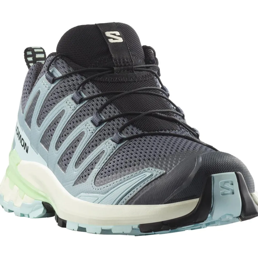 Chaussures de trail Xa Pro 3D V9 W Turbulence Iced Aqua Patina Green Femme Chaussures Trail Femme|Chaussures Rando Femme