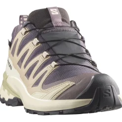 Clearance Chaussures de trail Xa Pro 3D V9 Gore-Tex W Nine Iron Oxford Tan Alfalfa Femme Chaussures Trail Femme|Chaussures Rando Femme
