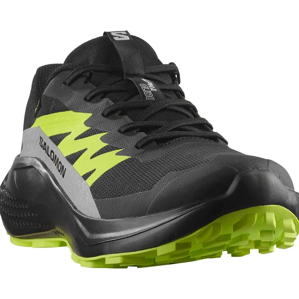 Chaussures de trail Alphaglide Gore-Tex Black Alloy Sharp Green Homme Chaussures Trail Homme