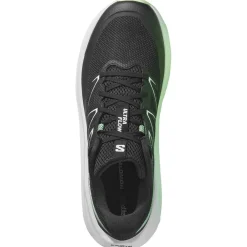 Discount Chaussures de trail Ultra Flow 2 Black White Patina Green Homme Chaussures Trail Homme