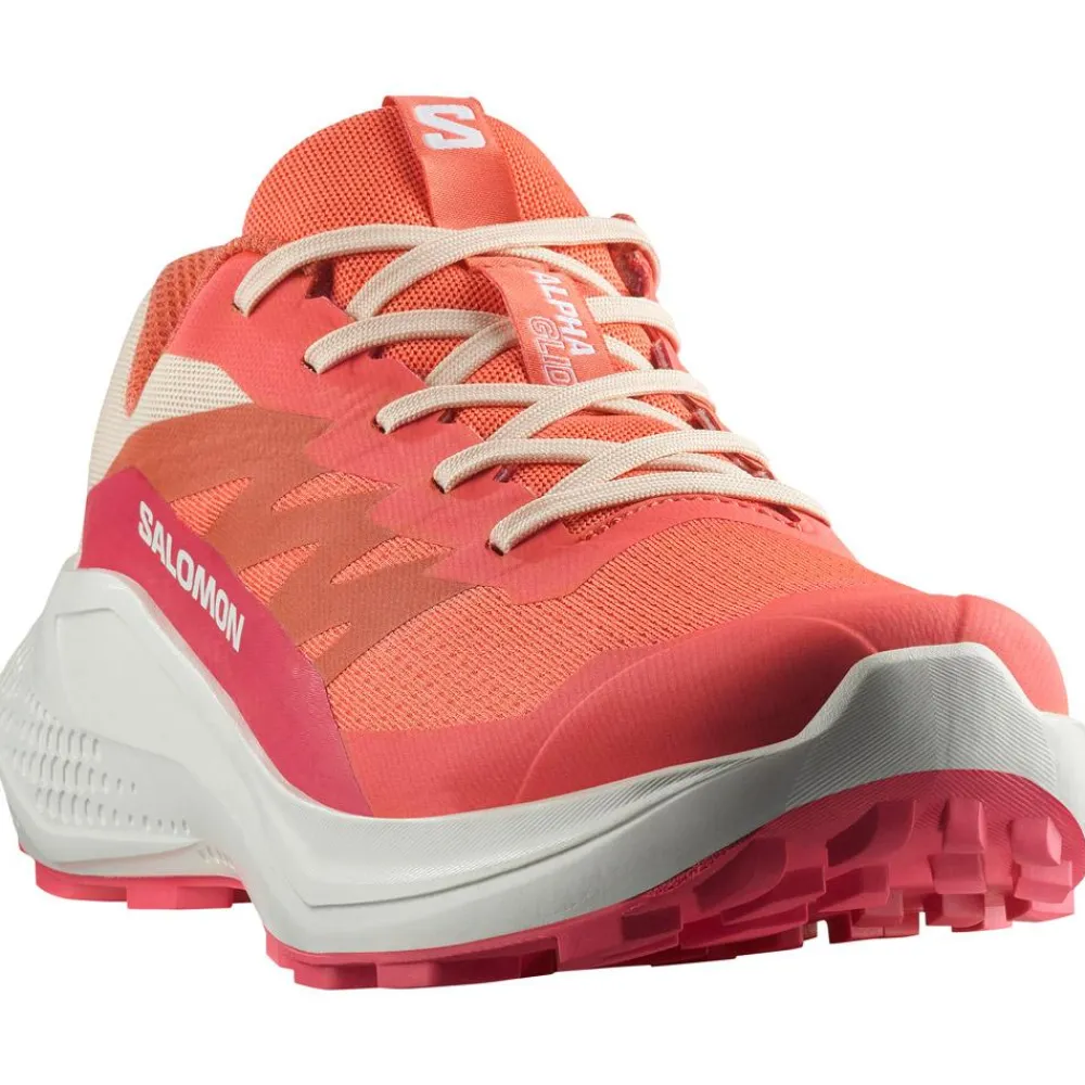 Best Chaussures de trail Alphaglide W Emberglow White Rouge Red Femme Chaussures Trail Femme