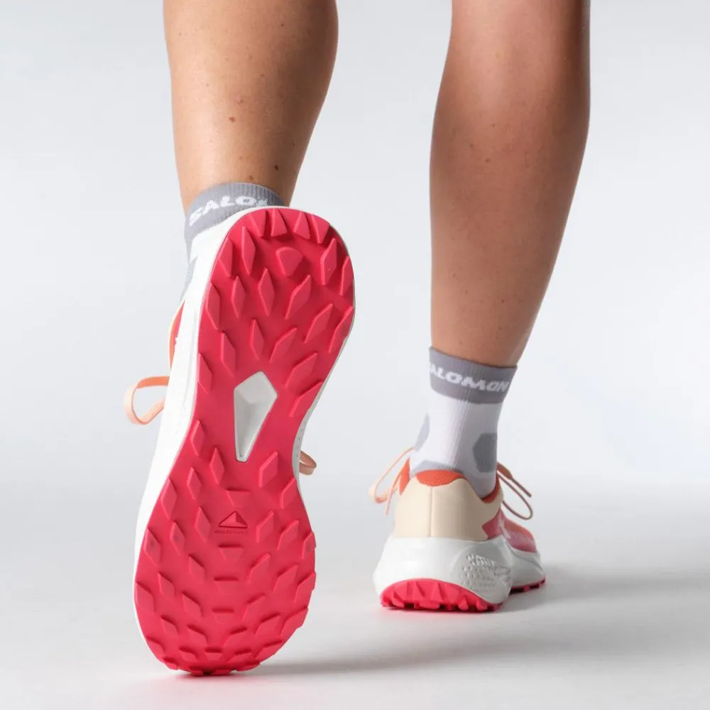 Best Chaussures de trail Alphaglide W Emberglow White Rouge Red Femme Chaussures Trail Femme