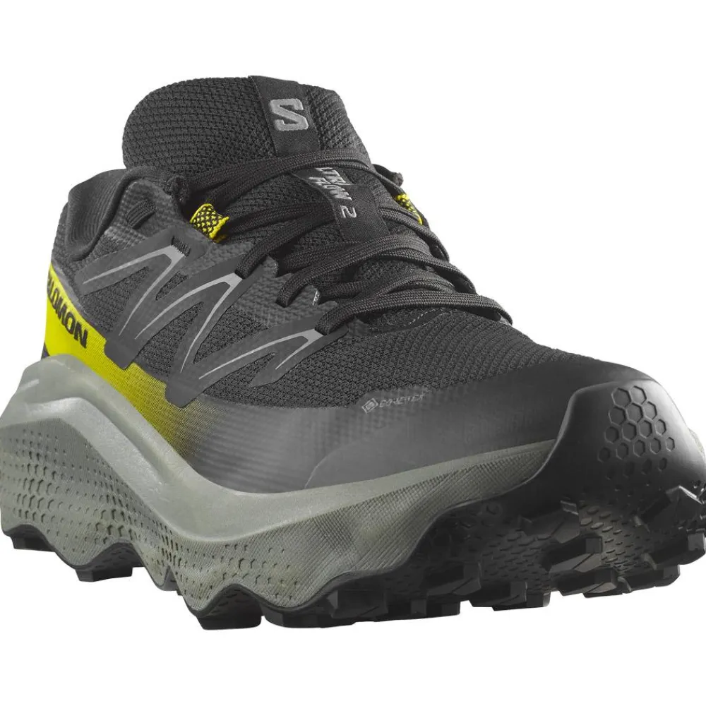 Chaussures Trail Homme<Salomon Chaussures de trail Ultra Flow 2 Gore-Tex Black Sedona Sage Incaberry