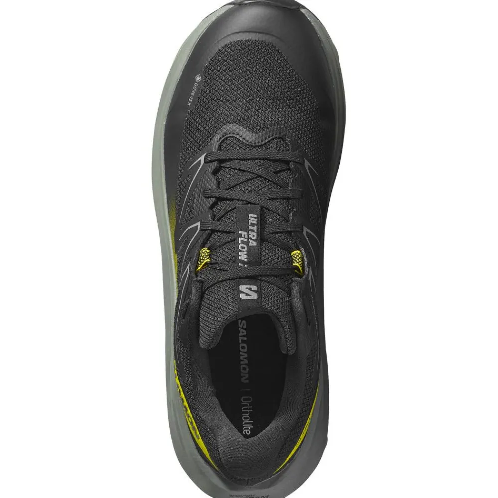 Chaussures Trail Homme<Salomon Chaussures de trail Ultra Flow 2 Gore-Tex Black Sedona Sage Incaberry