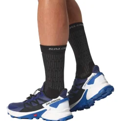 Chaussures Trail Homme<Salomon Chaussures de trail Supercross 4 Blue Print Black Lapis Blue