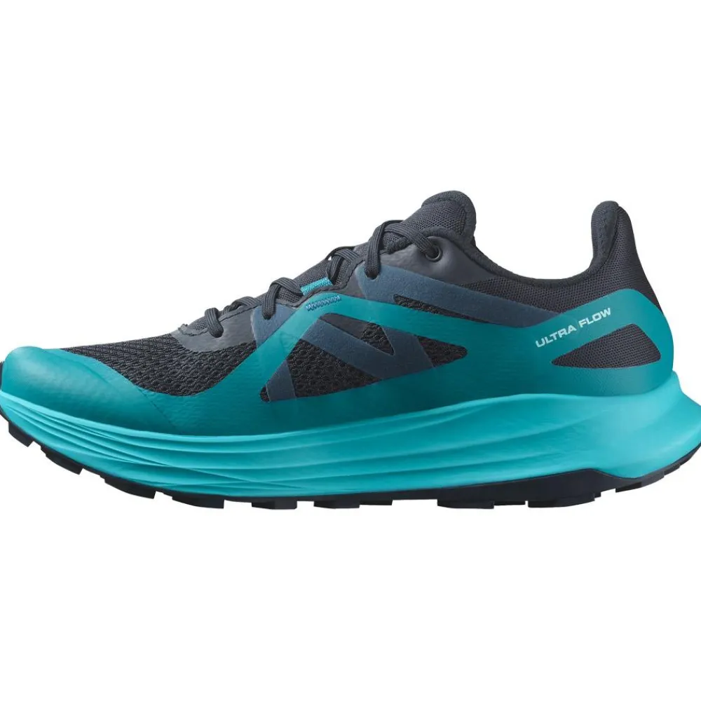 Outlet Chaussures de trail Ultra Flow Carbon Tahitian Tide Deep Dive Homme Chaussures Trail Homme
