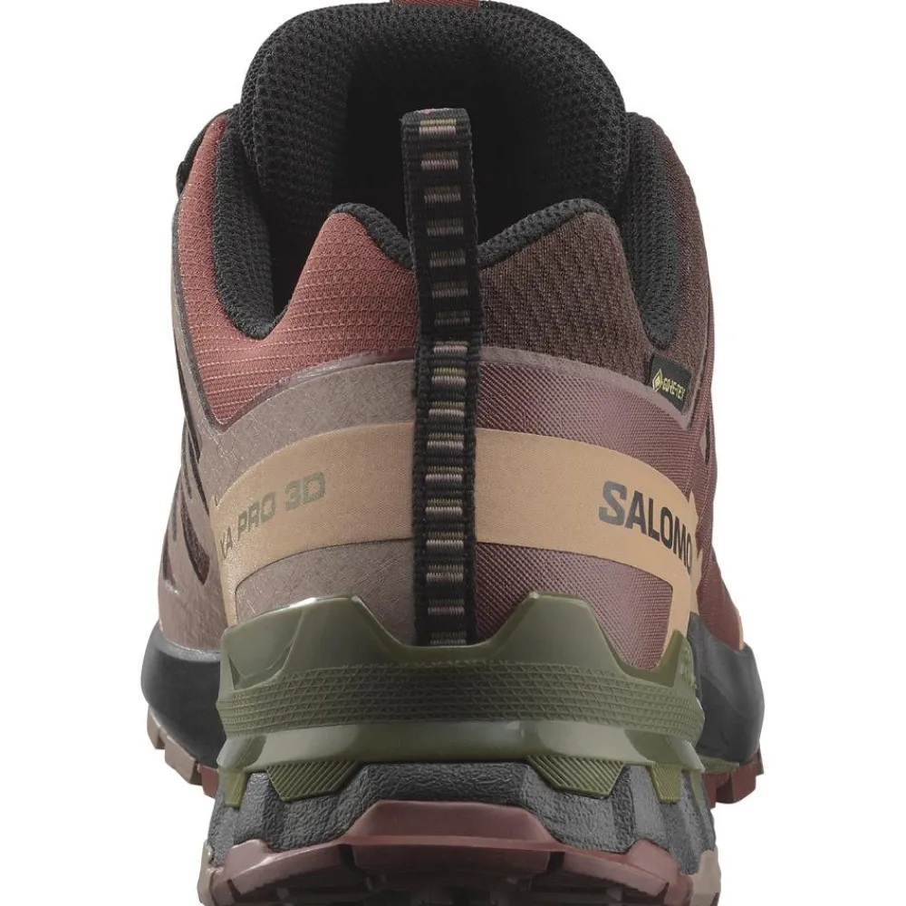 Sale Chaussures de trail Xa Pro 3D V9 Gore-Tex Black Coffee Rum Raisin Olive Night Homme Chaussures Trail Homme|Chaussures Rando Homme